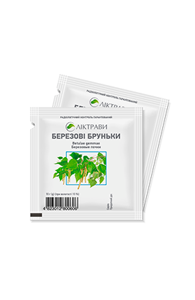 Березові бруньки по 10 г у пакетах