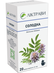 Солодка, по 1,5 г ф/п №20 ДД