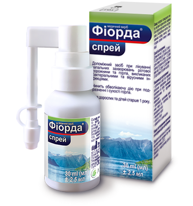 Фіорда® спрей по 30 мл
