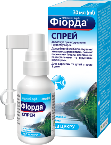 Фіорда спрей зі смаком лайму - 2
