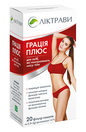 Грація плюс фіточай по 2 г у фільтр пакетах № 20