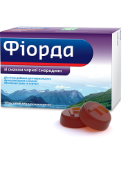 Фіорда зі смаком чорної смородини, пастилки № 30