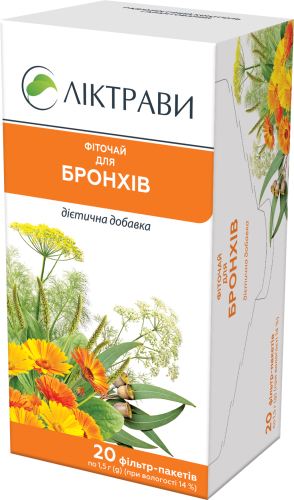 Фіточай для бронхів 1,5 г ф/п - 2