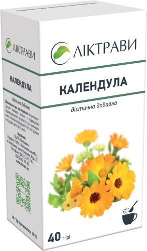 Календула дієтична добавка, 40 г