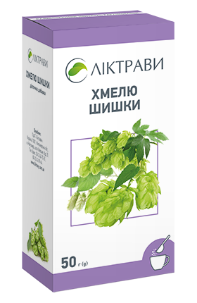 Хмелю шишки дієтична добавка, 50 г