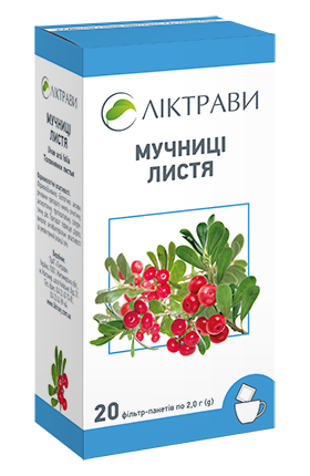 Мучниці листя по 2 г у фільтр пакетах №20